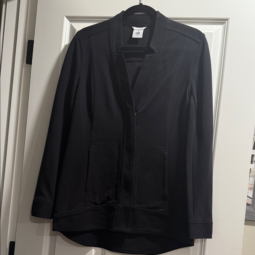CAbi Women's Ponte Zip Jacket